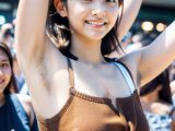 美少女わき毛　露出奴隷　23歳　#わき毛　#ワキ毛　#脇毛　#armpithair　　